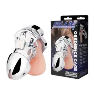 Metal chastity cage with packaging