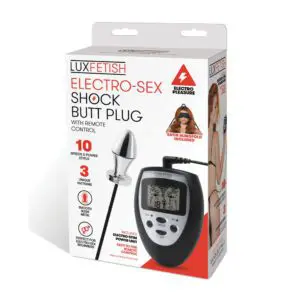 Lux Fetish shock plug with remote