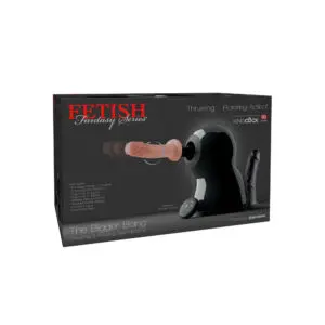 Sex machine packaging with thrusting action