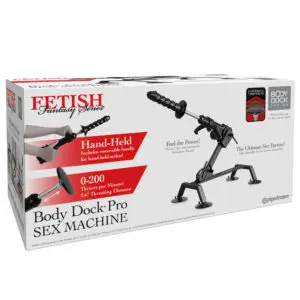 Sex machine packaging with product image