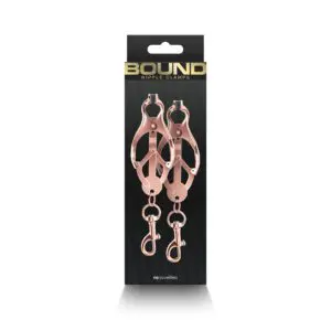 Nipple clamps in retail packaging