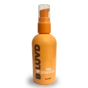 Anal desensitizer in pump bottle