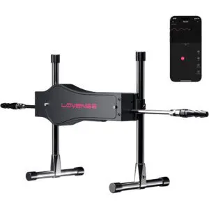 Lovense sex machine and app interface