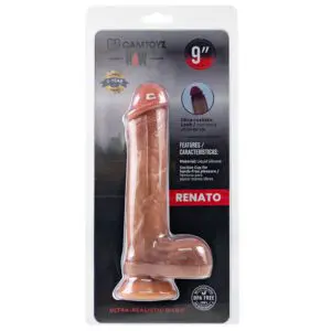 Realistic dildo packaging