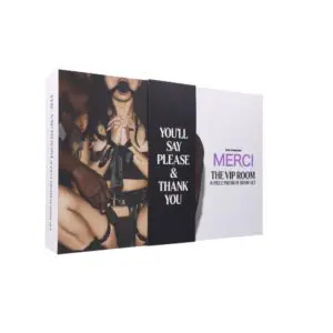 Adult-themed box set packaging