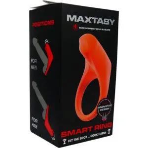 Adult product packaging with smart ring