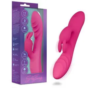 Vibrator and box on display