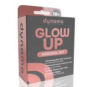 Adult wellness kit in pink packaging