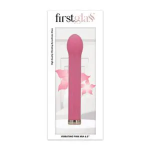 Pink vibrator in packaging