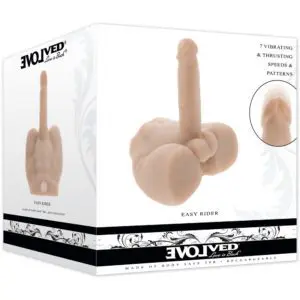 Vibrating thrusting toy box