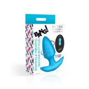 Rotating butt plug product packaging